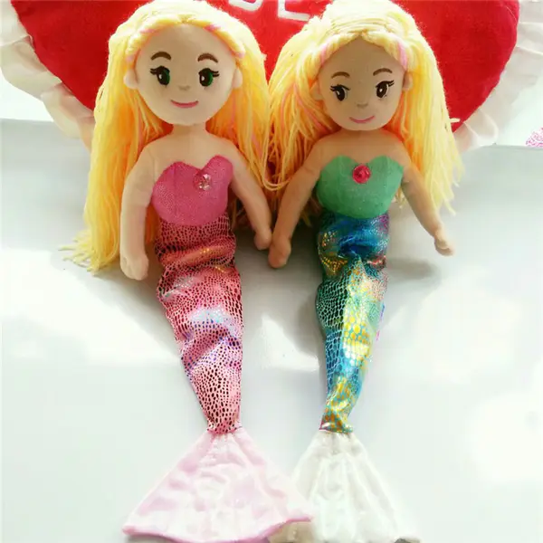mermaid plush doll