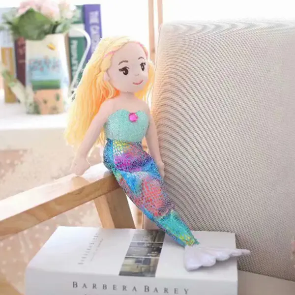 mermaid plush doll