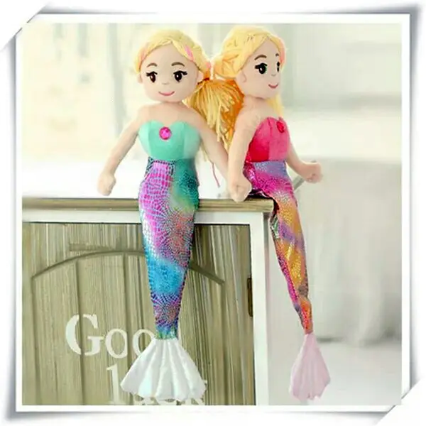 mermaid plush doll