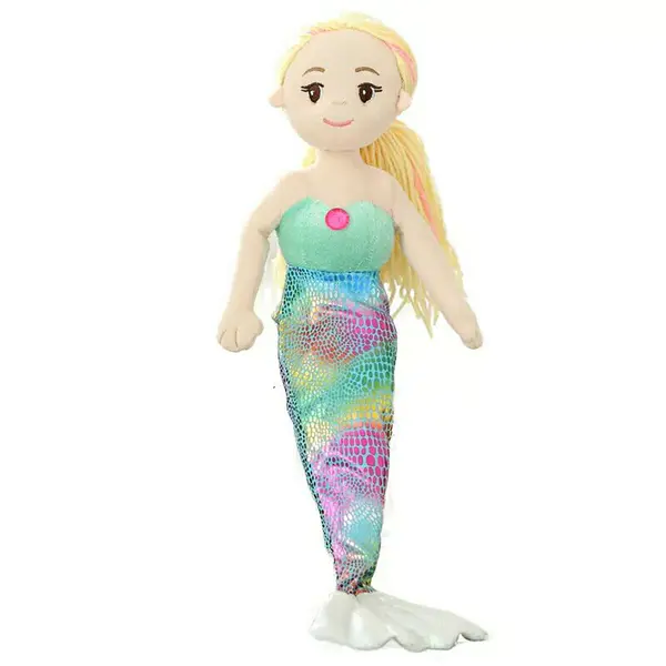 mermaid plush doll