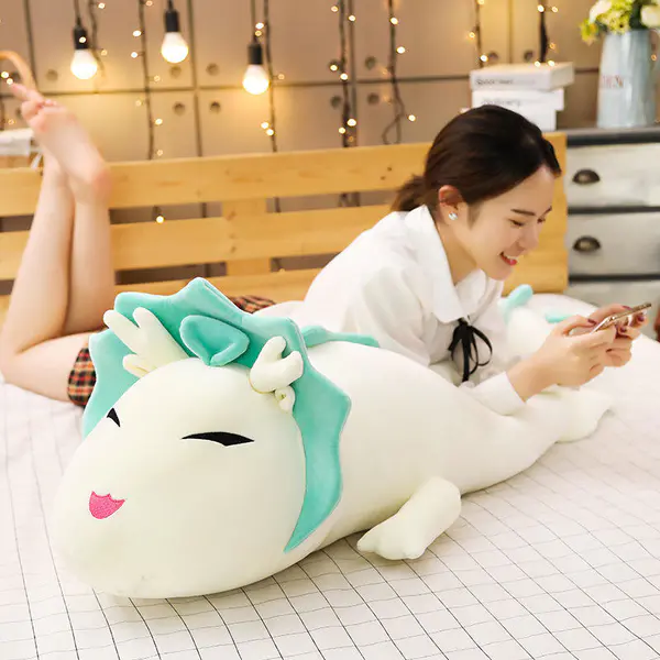 dragon plush pillow
