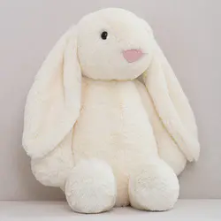 wholesale custom High quality kawaii cute Long Ears Color Stuffed animal easter rabbit plush bunny soft toys