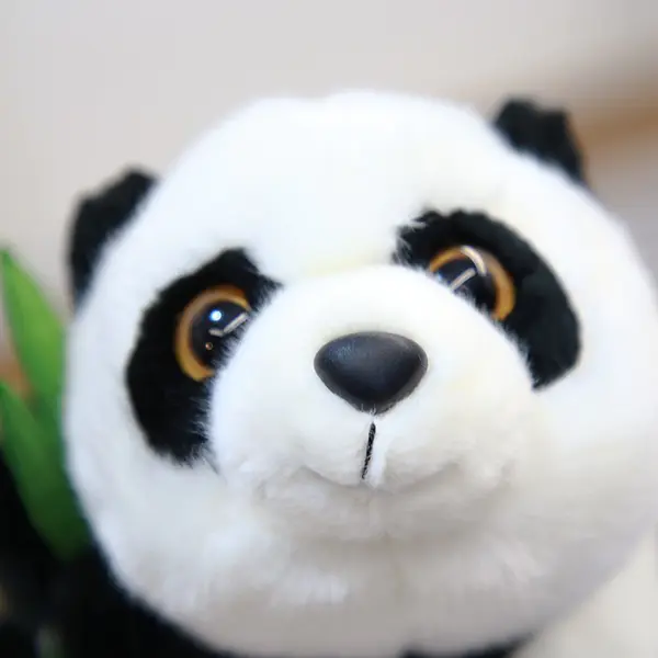 New Custom Simulation Panda Doll Cute Stuffed Animal Panda Plush Sitting Panda Toy
