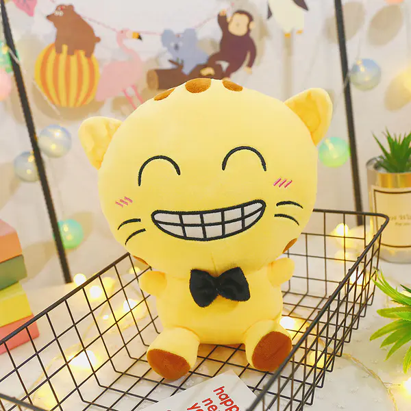 Cute Sweet Cat plush toy doll claw doll machine expression big face cat doll