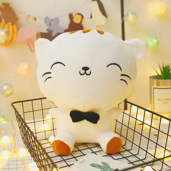Cute Sweet Cat plush toy doll claw doll machine expression big face cat doll